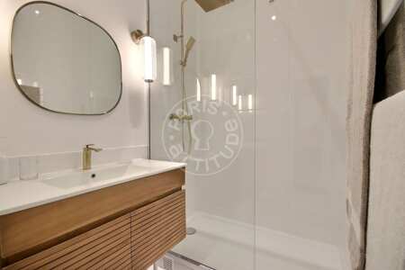 Badezimmer Möblierte wohnung - 38m²  - 1 Zimmer - Place Monge - Paris