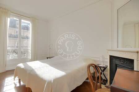 Chambre Appartement meublé - 133m²  - 3 chambres - Pasteur - Paris