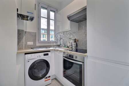 Cozinha Apartamento mobilado - 55m²  - 1 quarto - Neuilly-sur-Seine