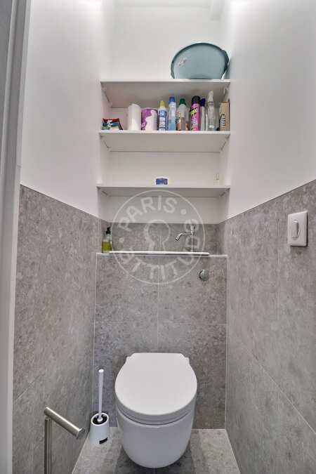 WC Apartamento mobilado - 55m²  - 1 quarto - Neuilly-sur-Seine