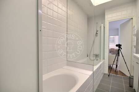 Bagno Appartamento arredato - 54m²  - 1 locale - Saint-Lazare - Parigi