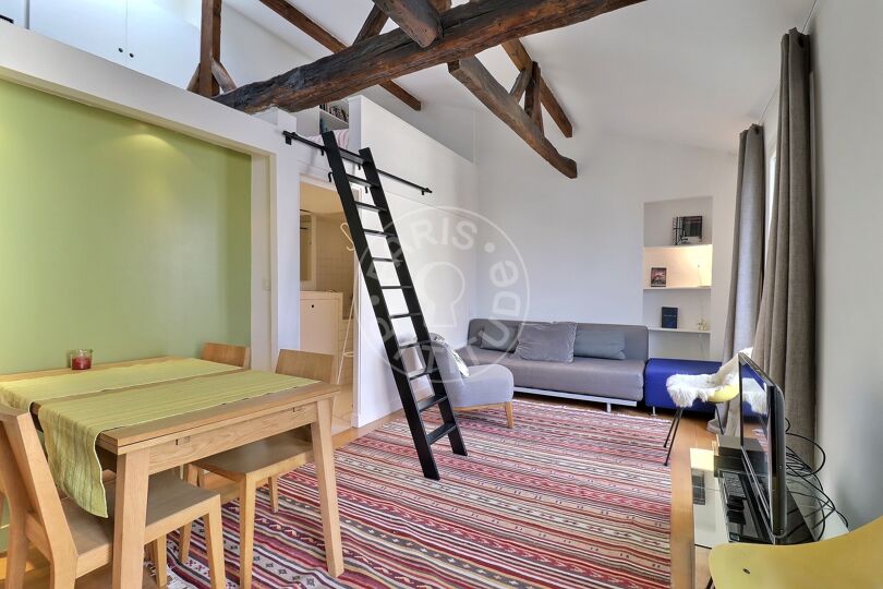 Estudio con alcoba amueblado - París 75011 - 16829