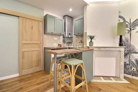 Cozinha Apartamento mobilado - 30m²  - 1 quarto - Porte de Vincennes - Paris