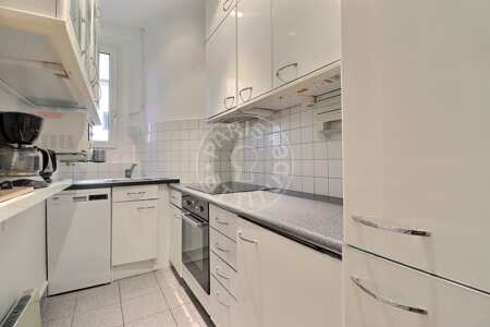 Kitchen Furnished apartment - 52m²  - 2 bedrooms - Latin / Saint-Michel - Paris