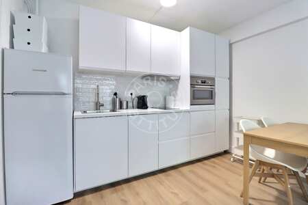 Küche Möblierte wohnung - 38m²  - 1 Zimmer - Alésia - Paris