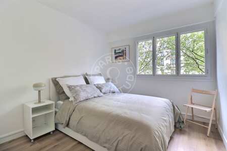 Schlafzimmer Möblierte wohnung - 38m²  - 1 Zimmer - Alésia - Paris