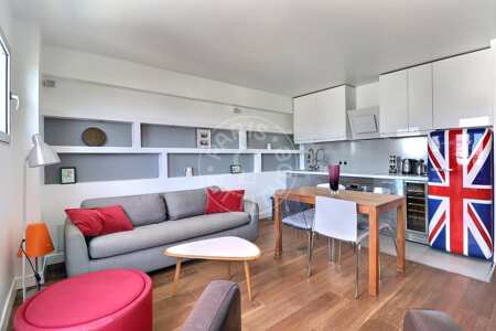 Salotto Appartamento arredato - 36m²  - 1 locale - Montmartre / Place des Abbesses - Parigi