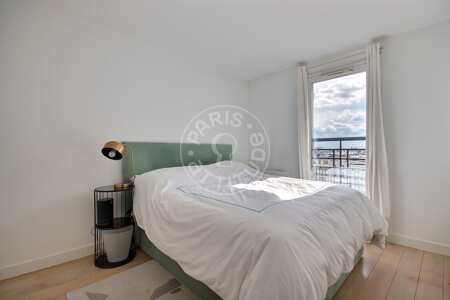 Dormitorio Piso amueblado - 105m²  - 3 dormitorios - Oberkampf - París