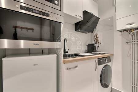 Cuisine Appartement meublé - 31m²  - 1 chambre - Auteuil - Paris