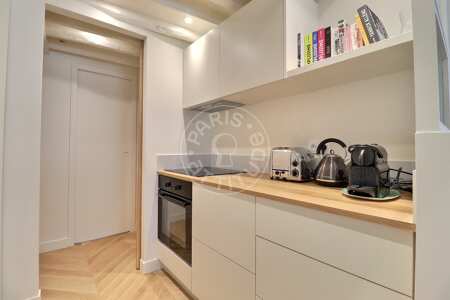 Cuisine Appartement meublé - 72m²  - 2 chambres - Saint-Germain - Paris