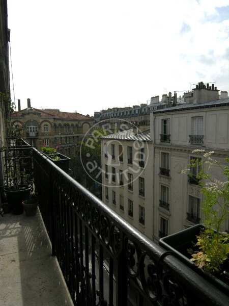 Balcon Appartement meublé - 30m²  - 1 chambre - Charonne - Paris