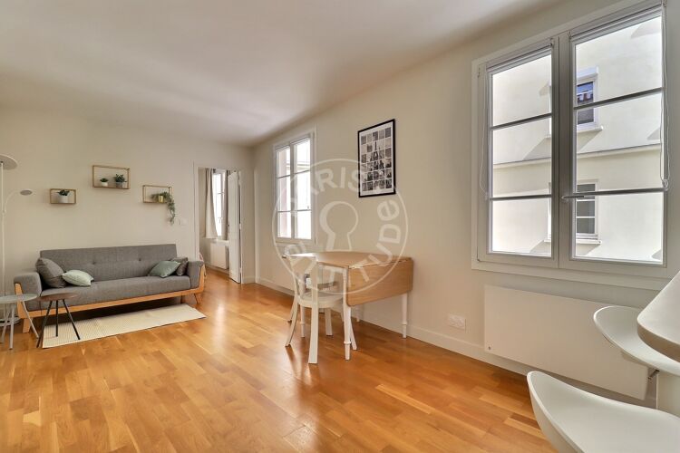 Salon - 1 chambre meublé - Paris 75005 - 16850