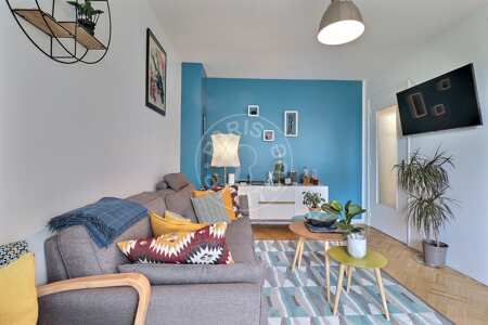 Sala Apartamento mobilado - 54m²  - 2 quartos - Porte de Montreuil - Paris