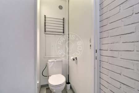Salle de bain Studio meublé - 26m²  - Riquet - Paris