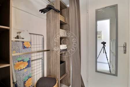 Dressing Studio meublé - 26m²  - Riquet - Paris