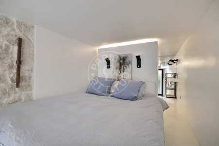 Dormitorio Dúplex amueblado - 58m² - 2 dormitorios - Poissonnière - París