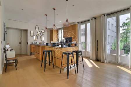 Küche Möblierte wohnung - 109m²  - 2 Zimmer - Sacré-Cœur - Paris