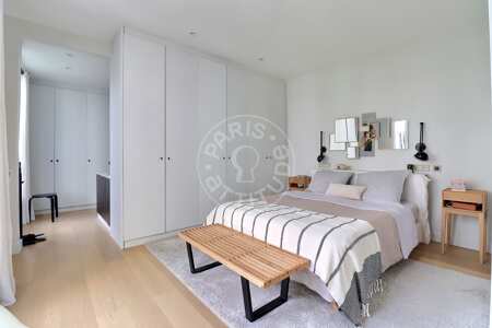 Schlafzimmer Möblierte wohnung - 109m²  - 2 Zimmer - Sacré-Cœur - Paris