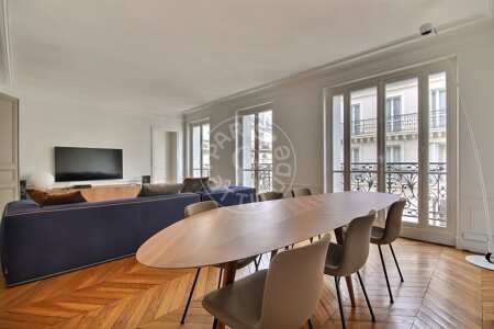 Sala da pranzo Appartamento arredato - 94m²  - 2 locali - Ecole Militaire / Unesco / Duroc - Parigi