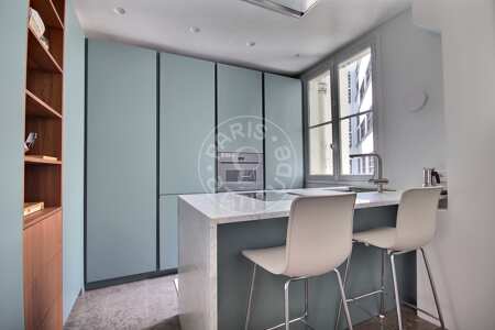 Cucina Appartamento arredato - 94m²  - 2 locali - Ecole Militaire / Unesco / Duroc - Parigi