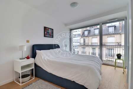 Camera da letto Appartamento arredato - 69m²  - 2 locali - Montmartre / Place des Abbesses - Parigi