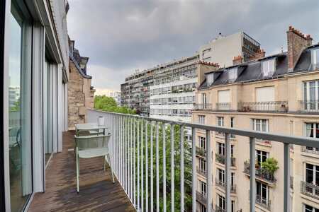 Terrazzo Appartamento arredato - 69m²  - 2 locali - Montmartre / Place des Abbesses - Parigi