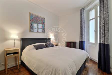 Dormitorio Piso amueblado - 59m²  - 1 dormitorio - Saint Placide - París