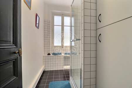 Baño Piso amueblado - 59m²  - 1 dormitorio - Saint Placide - París