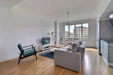 Salotto Appartamento arredato - 63m²  - 1 locale - Place de Clichy - Parigi