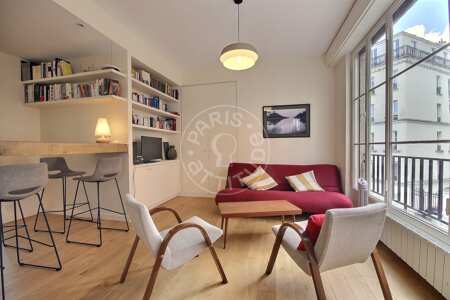Salotto Appartamento arredato - 55m²  - 1 locale - Montmartre / Place des Abbesses - Parigi