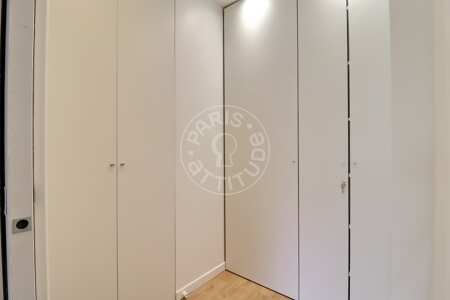 Cuarto de lavado Piso amueblado - 83m²  - 2 dormitorios - Parc André Citroën - París