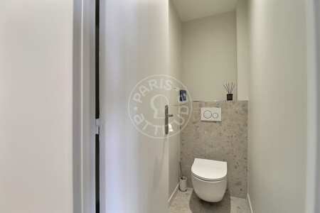 Inodoro Piso amueblado - 83m²  - 2 dormitorios - Parc André Citroën - París