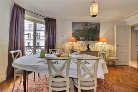 Sala da pranzo Appartamento arredato - 93m²  - 1 locale - Miromesnil - Parigi