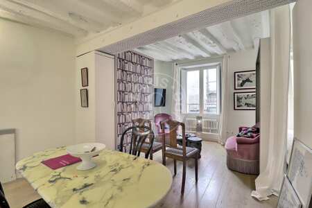 Salotto Mansardato arredato - 31m²  - Arts et Métiers - Parigi