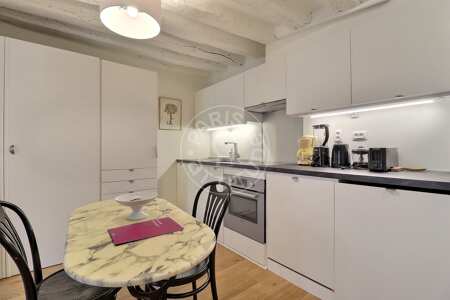Cucina Mansardato arredato - 31m²  - Arts et Métiers - Parigi