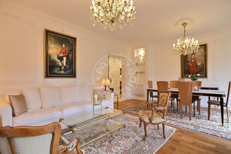 Wohnzimmer - Möblierte 2 Zimmer - Paris 75016 - 16892