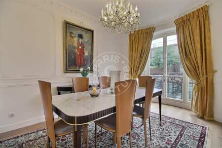 Salle à manger Appartement meublé - 74m²  - 2 chambres - Porte Maillot / Palais des Congrès - Paris