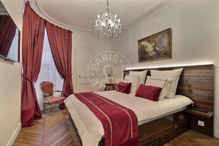 Chambre Appartement meublé - 74m²  - 2 chambres - Porte Maillot / Palais des Congrès - Paris