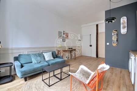 Salotto Appartamento arredato - 35m²  - 1 locale - Faubourg Saint-Martin - Parigi