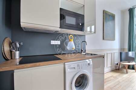 Cucina Appartamento arredato - 35m²  - 1 locale - Faubourg Saint-Martin - Parigi