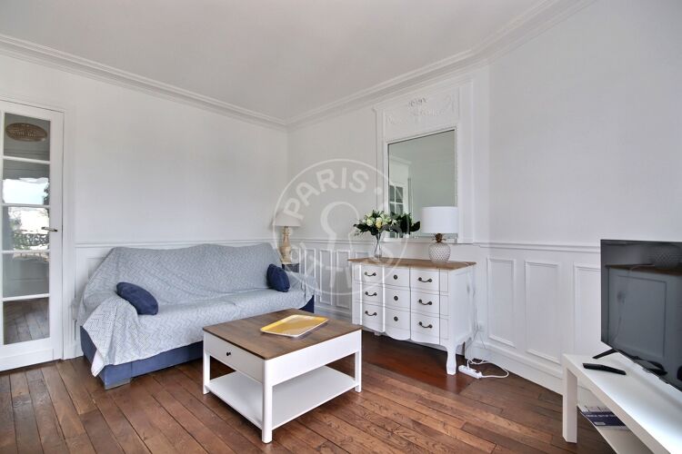 Salon - 1 chambre meublé - Paris 75017 - 16901