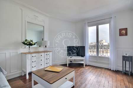 Sala Apartamento mobilado - 59m²  - 1 quarto - Guy Môquet - Paris