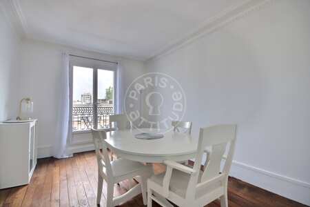 Sala de jantar Apartamento mobilado - 59m²  - 1 quarto - Guy Môquet - Paris