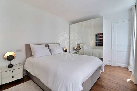 Dormitorio Piso amueblado - 50m²  - 1 dormitorio - Saint Placide - París