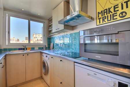 Cuisine Appartement meublé - 56m²  - 1 chambre - Les Gobelins - Paris