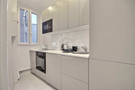 Cuisine Appartement meublé - 29m²  - 1 chambre - Bercy - Paris