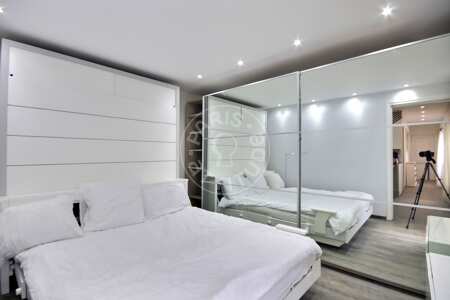 Camera da letto Appartamento arredato - 34m²  - 1 locale - Neuilly-sur-Seine