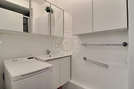 Baño Piso amueblado - 37m²  - 1 dormitorio - Saint-Paul - París