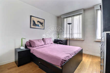Chambre Appartement meublé - 62m²  - 2 chambres - Porte Maillot / Palais des Congrès - Paris