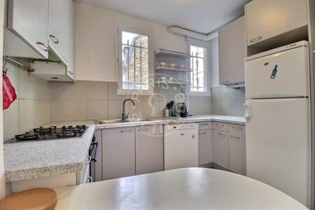 Küche Möblierte wohnung - 67m²  - 2 Zimmer - Levallois-Perret